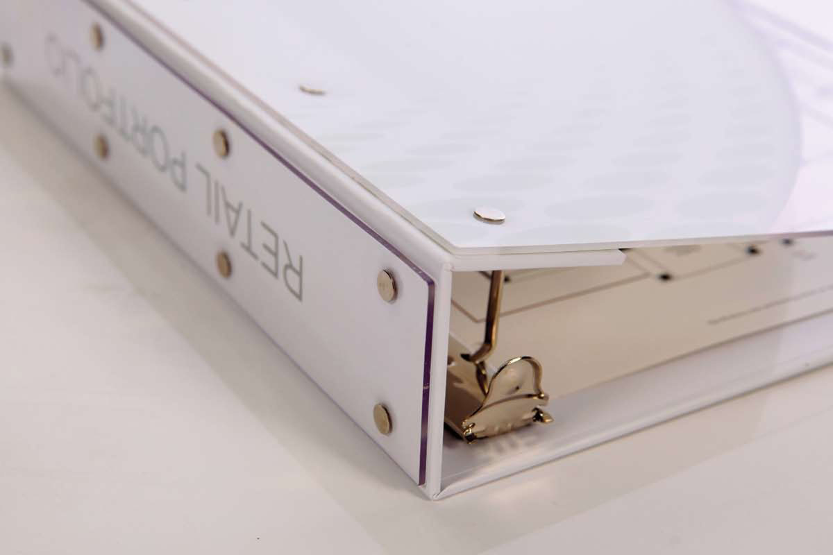 Product Detail acrylic panels screenprint rivet attachment